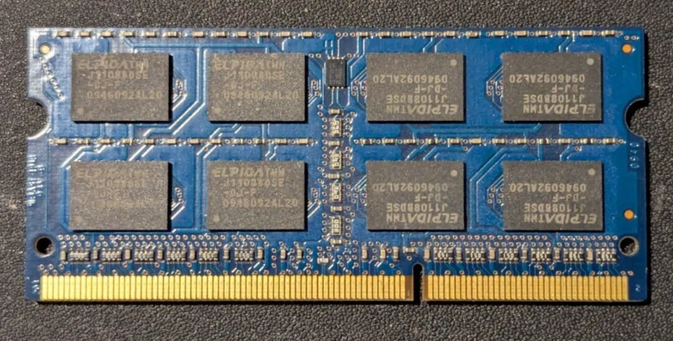 ELPIDA 2GB 2Rx8 RAM Memory PC3-10600S-9-10-F1 - Image 2 of 2