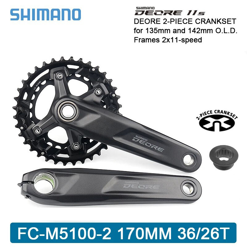 Shimano Deore M5100 Crankset Shimano Deore M5100 96/64 Bcd
