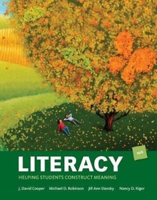 Alphabetisierung: Schülern helfen, Bedeutung zu konstruieren von Cooper, J. David