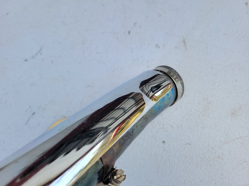 87-17? Tubo de escape de cabezal trasero cromado Harley Davidson Softail Vance & Hines EVO Foto 3 de 4