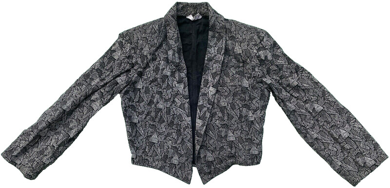 BLACK & WHITE BLAZER JACKET WOMEN'S Size S