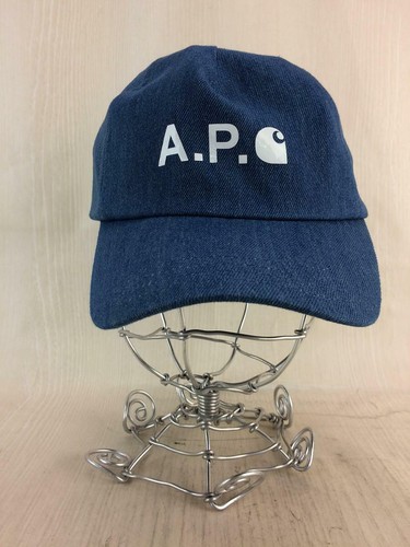 Carhartt x A.P.C. Cap Indigo Cotton 
