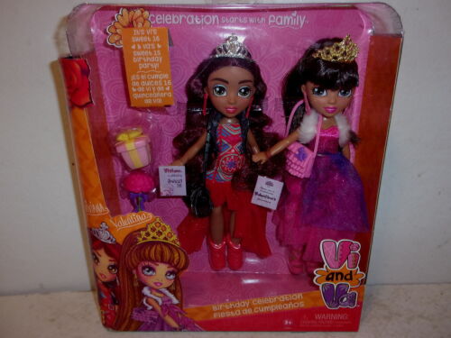 Viviana and Valentina (Vi and Va) Birthday Celebration Doll Set - New in Box - 第 1/3 張圖片