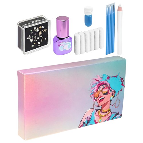 1 set Tooth Jewelry Gems Teeth Jewelry Starter Kit Fashionable Tooth Crystals - Picture 2 of 12