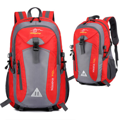 40L Travel Backpack Waterproof Outdoor Rucksack Men Large Capacity Camping Bag