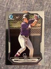 Ethan Holliday 2026 Bowman - Chrome 1st Prospect #BCP-1 Colorado Rockies