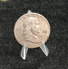 Silver 90% 1951 P Franklin Half Dollar  really nice looking coin    TP 10642