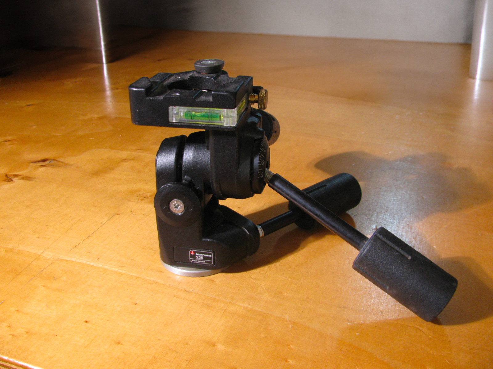 Manfrotto testa 3D mod 229 a scancio rapido