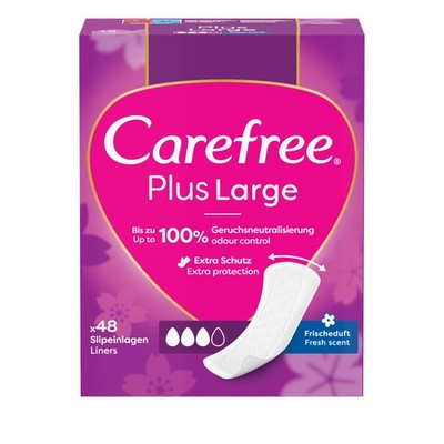 Carefree Slipeinlagen Plus Large 48
