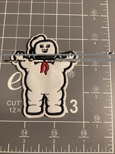 Ghostbusters - Stay Puft Marshmallow Man - Embroidered Iron On Patch