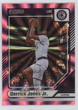 2024-25 Panini Donruss Holo Pink Laser /50 Derrick Jones Jr #15 12hh