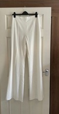 Nadine Merabi Charlotte White Trousers Merabi size M/ UK 12 BNWT RRP �235