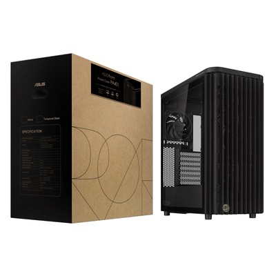 ASUS ProArt PA401 Wood Edition ATX Case - Tempered Glass