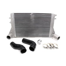 Rev9 V2 Front Mount Intercooler Black Silcone For Jetta Gti Golf R Mk6 Mk7 2.0t