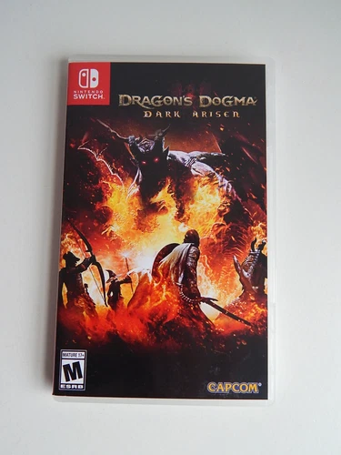 Dragon's Dogma Dark Arisen Game in Case! Nintendo Switch!