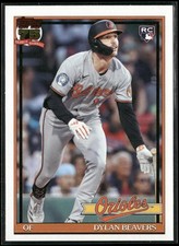 2026 Topps #T91-24 Dylan Beavers 1991 Topps Baseball 35th Anniversary