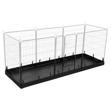 Rectangle Playpen Bottom Pad for 32'' Width 8 Panel Pen, Black