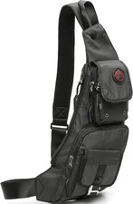 Casual Daypack Sling Bag Chest Shoulder Backpack Crossbody for Men Women Durable