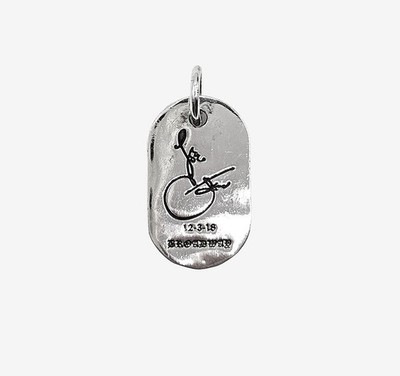 Chrome Hearts Lettering Hundemarke SPZV4VVH 158125276 [U]