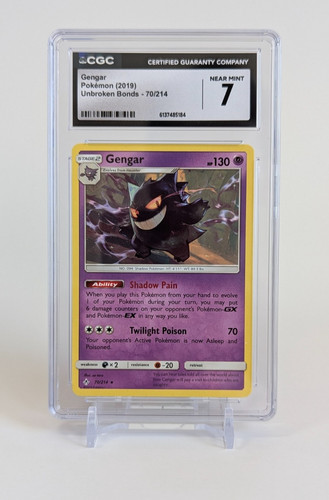 Gengar graded CGC 7 for sale on eBay