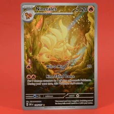 Pokemon English TCG Card OBF EN Obsidian Flames Ninetales 199/197 Full Art