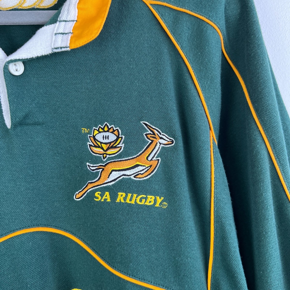 South Africa Springboks 2007/2008 Rugby Canterbury Jersey Shirt