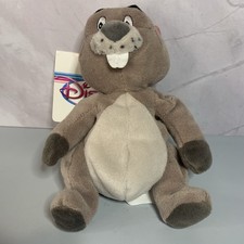 DISNEY STORE Winnie The Pooh GOPHER Bean Bag Plush Toy 6  