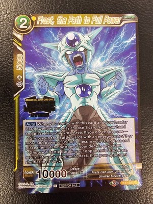 Dragon Ball Masters - Frost, the Path to Full Power - Judge Promo BT7-087 ENG