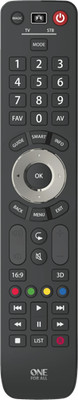 One For All TV-/Universal-Fernbedienung URC7125 Evolve 2 Schwarz