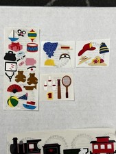 Lot Of 4 Vintage 80  s Mrs. Grossman  s Stickers By The Yard. On Original Backings