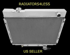 Champion 4 Row Aluminum Radiator 64 65 66 Ford Galaxie Small Block V8 24 Core Champion 4 Row Aluminum Radiator 64 65 66 Ford Galaxie Small Block V8 24 Core