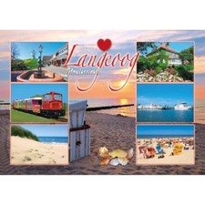 Insel Langeoog Postkarte Ansichtskarte Nordse...