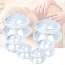 6 Sizes Cupping Therapy Set-Professional Translucent White