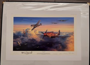 Nicolas Trudgian "Ace Of Diamonds" Limited Edition REMARQUE Print 9/25 mint