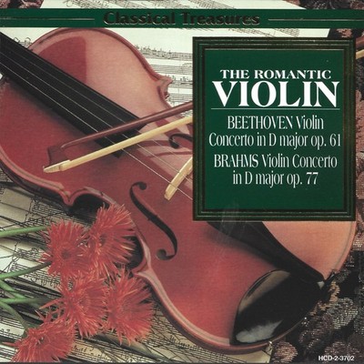 Classical Treasures: The Romantic Violin by Beethoven/Brahms & More (Cd 1993)