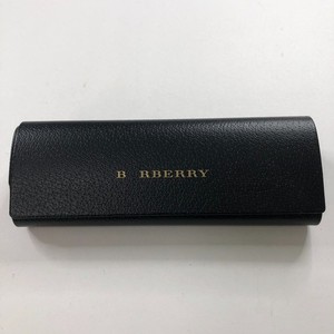 Burberry Eyeglasses /Sunglasses Black Small Hard Case Only PLS READ