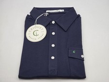 Criquet Men's Performance Players Polo Shirt - Nassau Navy M Medium
