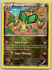 Vibrava 109/160 Uncommon XY - Primal Clash Reverse Holofoil (Lightly Played)