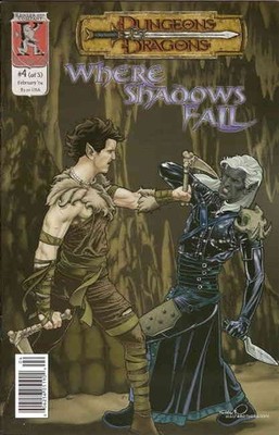 Dungeons and Dragons: Where Shadows Fall #4 FN; Kenzer and Company | w/Bag+Board