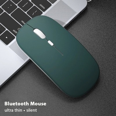 Silent Bluetooth Wireless Mouse 1600 DPI Slim Mini for Laptop Tablet