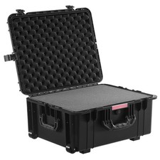 Uimoso 3.5Cu.ft Weatherproof Hard Case Rolling Wheels & Retractable Handle Black