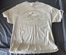 Vintage Jurassic Park Institute Survival Training Squad T-shirt 2XL