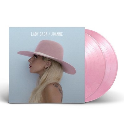 Lady Gaga Joanne Exclusive Limited Pink Marble Vinyl 2LP NEW PRESALE