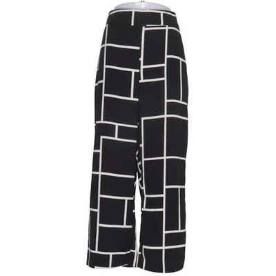 Lindex, Palazzohose, Größe: 46, model: lykke, Schwarz/Weiß, Polyester, Karo #K7g