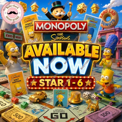 #ad MONOPOLY GO ALL Sticker THE SIMPSON Album Fast Delivery 💕ONLINE NOW💕✅🔥 $0.99