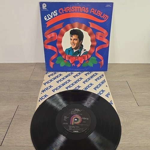 ELVIS CHRISTMAS ALBUM 78 RECORD ALBUM 1970 LP Pickwick EX/VG+