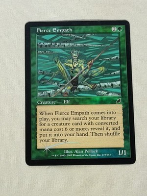 MTG FOIL Fierce Empath Scourge Magic the Gathering