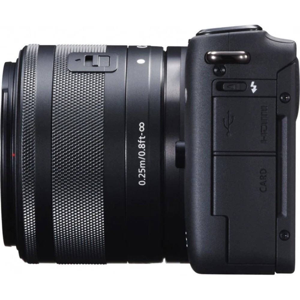 Canon EOS M10 Mirrorless Digital Camera EF-M 15-45mm Lens with 18