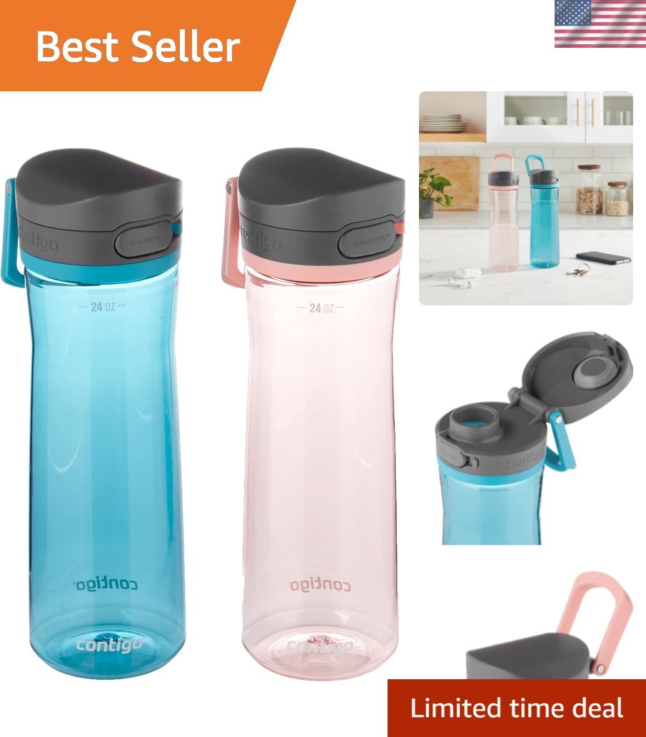 Jackson 2.0 Tritan Water Bottle with AUTOPOP Lid 24 Oz. 2- P