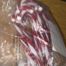 Northlight Lighted Candy Cane Outdoor Christmas Pathway Markers - 13.5"